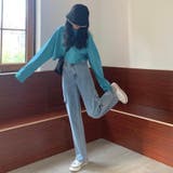 サイドダメージデニムパンツ 秋 冬 | Alvia | 詳細画像6