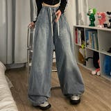 リラックスデニムバギーパンツ 春 夏 | Alvia | 詳細画像7