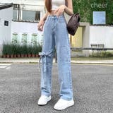 アシメリボンデニムパンツ 春 夏 | CHEER【WOMEN】 | 詳細画像1