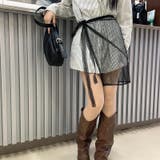 レースレイヤードラップスカート 春 夏 | Alvia | 詳細画像28