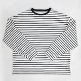 レトロオーバーサイズボーダーTシャツ | Alvia | 詳細画像6