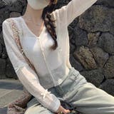 リボン付きカーディガン | Alvia | 詳細画像2