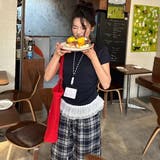 サイドギャザーレースニットトップス | Alvia | 詳細画像10