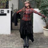 レースチェックチュールトップス | Alvia | 詳細画像10