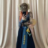 異素材ミックスシアートップス レイヤード風Y2Kスタイル 切り替えチュールトップス | Alvia | 詳細画像10