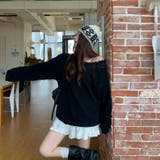 オフショルダーニット | Alvia | 詳細画像2