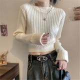 着回し力抜群 ショート丈ニットトップス | Alvia | 詳細画像13