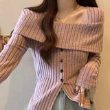 2WAYリブニットトップス | Alvia | 詳細画像10 