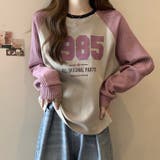 ドッキング 配色Tシャツ | Alvia | 詳細画像8