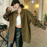 オーバーサイズレオパード柄シャツ | Alvia | 詳細画像3