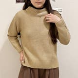 ベージュ | ニットプルオーバー | Alvia