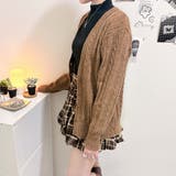 ケーブル編みVネックニットカーディガン | Alvia | 詳細画像9