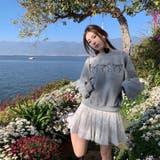 リボント刺繍ゆったりトレーナー | Alvia | 詳細画像12 