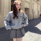 リボント刺繍ゆったりトレーナー | Alvia | 詳細画像6 