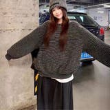 裏起毛ボーダートレーナー | Alvia | 詳細画像23 