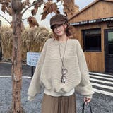 裏起毛ボーダートレーナー | Alvia | 詳細画像5 