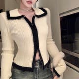 ダブルジップニットトップス | Alvia | 詳細画像11