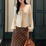 レースアップトップス | Alvia | 詳細画像8 