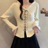 レースアップトップス | Alvia | 詳細画像9 