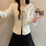 レースアップトップス | Alvia | 詳細画像10 