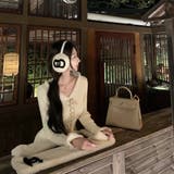 アイボリー | レースアップトップス | Alvia