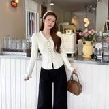 レースアップトップス | Alvia | 詳細画像7 