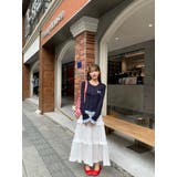 リボン刺繍レイヤード風トップス | Alvia | 詳細画像8 