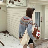 ノルディック柄ニットプルオーバー | Alvia | 詳細画像5