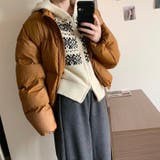 ノルディック柄フード付き ニット | Alvia | 詳細画像12