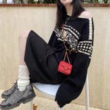 ノルディック柄ニットプルオーバー | Alvia | 詳細画像13 