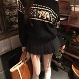 ノルディック柄ニットプルオーバー | Alvia | 詳細画像9 