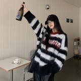 シャキーボーダーニットプルオーバー | Alvia | 詳細画像11 