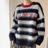 シャキーボーダーニットプルオーバー | Alvia | 詳細画像15 