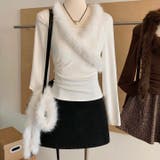 ファー付きトップス | Alvia | 詳細画像14 