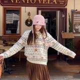 ノルディック柄 ニット | Alvia | 詳細画像17 