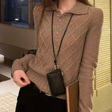 ニットプルオーバー オフィス 春 | Alvia | 詳細画像10 