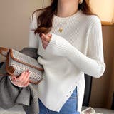 ニットプルオーバー オフィス 春 | Alvia | 詳細画像1 