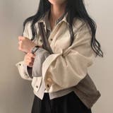 ショート丈シャツ オフィス 春 | Alvia | 詳細画像4 