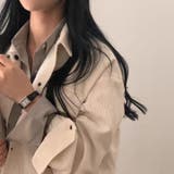 ショート丈シャツ オフィス 春 | Alvia | 詳細画像6 