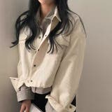 ショート丈シャツ オフィス 春 | Alvia | 詳細画像7 