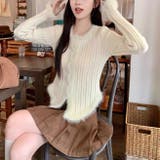 ニットカーディガン 春 韓国 | Alvia | 詳細画像1 