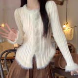 ニットカーディガン 春 韓国 | Alvia | 詳細画像10 