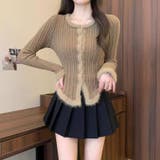 ニットカーディガン 春 韓国 | Alvia | 詳細画像17 