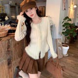 ニットカーディガン 春 韓国 | Alvia | 詳細画像4 