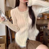 ニットカーディガン 春 韓国 | Alvia | 詳細画像6 