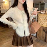 ニットカーディガン 春 韓国 | Alvia | 詳細画像7 