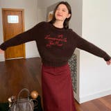 刺繍ロゴニットプルオーバー 春 韓国 | Alvia | 詳細画像9 