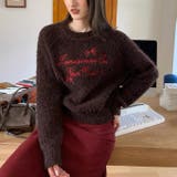 刺繍ロゴニットプルオーバー 春 韓国 | Alvia | 詳細画像10 