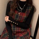 ハイネック袖ボタンニットトップス | Alvia | 詳細画像9 