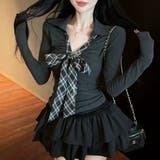 Vネックトップス オフィス セクシー | Alvia | 詳細画像6 